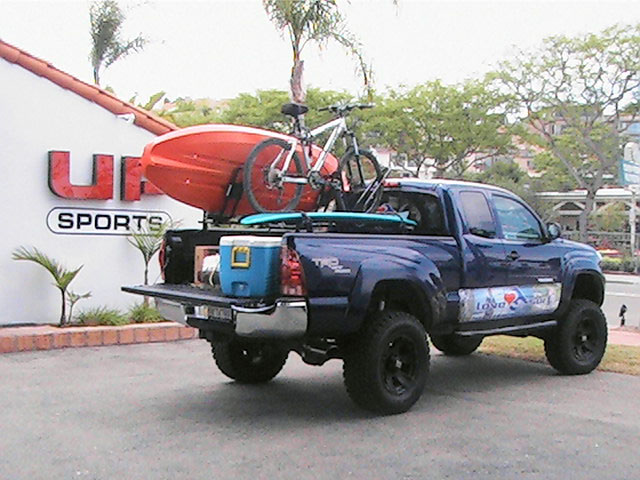 Kayak racks for toyota trucks